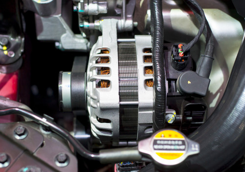Car starter motor
